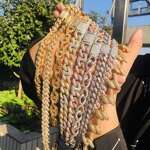 Iced Out Cuban Chain Manufacturer - 12mm Diamond Prong Choker for Men