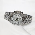Hip Hop Luxury Watch Factory - 3A+ CZ Full Diamond Quartz for Men