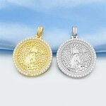 925 Silver Vermeil Necklace Set Manufacturer - Iced Out Moissanite Tennis Chain
