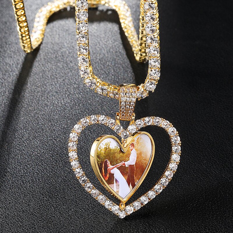 Heart Shape Photo Pendant Manufacturer - Wholesale Customer Made for Women Fashion