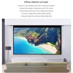 Electric Projection Screen Factory - Hot Selling 100 Inch Motor Remote Control