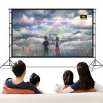 Portable Projection Screen Factory - 100 120in 16:9 4K HD Rear Front