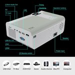 Mobilephone Projector Manufacturer - P60 Mini Wireless Sync IOS Android 3D