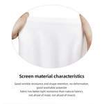 Projector Screen with Stand Factory - 100 Inch Portable 16:9 4K HD Outdoor