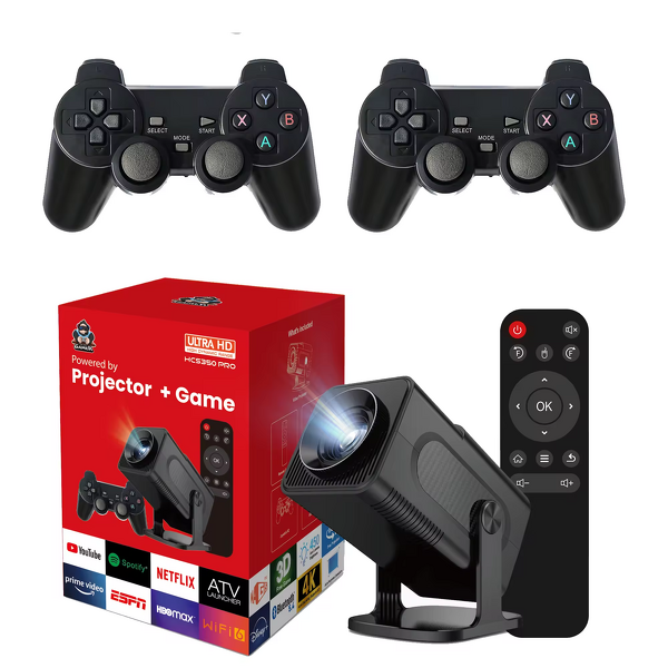Game Projector Manufacturer - HCS350 Pro New 1080P Android 11 BT WiFi