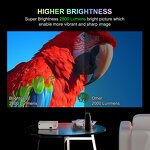 Mobilephone Projector Manufacturer - P60 Mini Wireless Sync IOS Android 3D