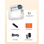 Smart Projector Factory - K1 Best 380ANSI Android WiFi BT Auto Focus