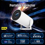 Mini Projector Factory - HY300 Pro Portable 4K 1080P Android 11 WiFi