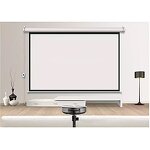 Motorized Projector Screen Manufacturer - 84-120 Inch Matte White for Home Office