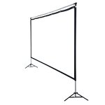 Portable Projection Screen Factory - 120inch 16:9 4K HD Rear Front with Stand