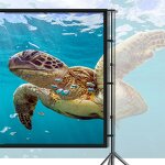Portable Projection Screen Factory - 100 120in 16:9 4K HD Rear Front