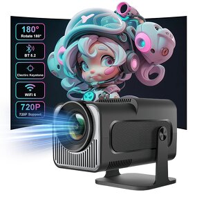 Mini Projecteur Manufacturer - HY320 Mini Support 1080P 4K Dual WiFi Android