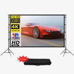 Portable Projection Screen Factory - 100 120in 16:9 4K HD Rear Front