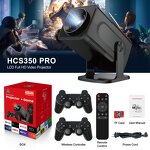 Game Projector Manufacturer - HCS350 Pro New 1080P Android 11 BT WiFi