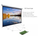 Electric Projection Screen Factory - Hot Selling 100 Inch Motor Remote Control