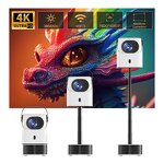Smart Projector Factory - X4Max New Product 1080p LCD Android 9.0