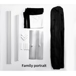 Projector Screen with Stand Factory - 100 Inch Portable 16:9 4K HD Outdoor