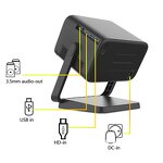 Smart Projector Manufacturer - P29 Android 4K Cinema 1080P 8500 Lumens