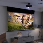 Electric Projection Screen Manufacturer - 120 Inch ALR Ambient Light Rejecting