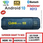 Android TV Stick Manufacturer - Q96 2024 Hot Sale Android 10.0 4k Dual WiFi