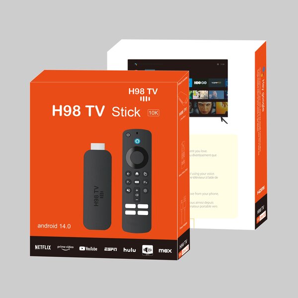 TV Stick Manufacturer - H98 Android 14 System 2GB 16GB WiFi 5G 4K