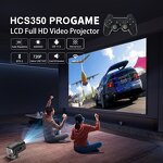Game Projector Manufacturer - HCS350 Pro New 1080P Android 11 BT WiFi