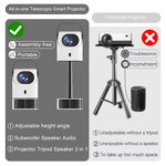 Smart Projector Manufacturer - X4Max Factory WiFi Airplay Android 9.0