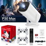 Game Console Projector Manufacturer - 4k P30 Max for Children Kids Android
