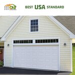 Sectional Garage Door Manufacturer - OEM/ODM Windproof 16x7