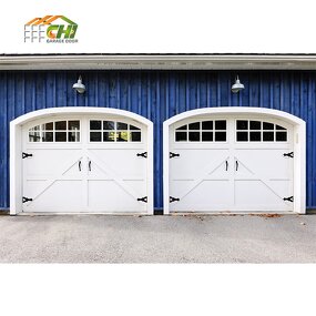 Barn Style Garage Door Manufacturer - OEM/ODM Overlay Wood Cladding