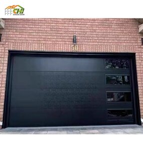 Insulated Garage Door Manufacturer - OEM/ODM Custom Size Black