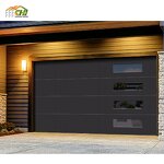 Insulated Garage Door Manufacturer - OEM/ODM Custom Size Black