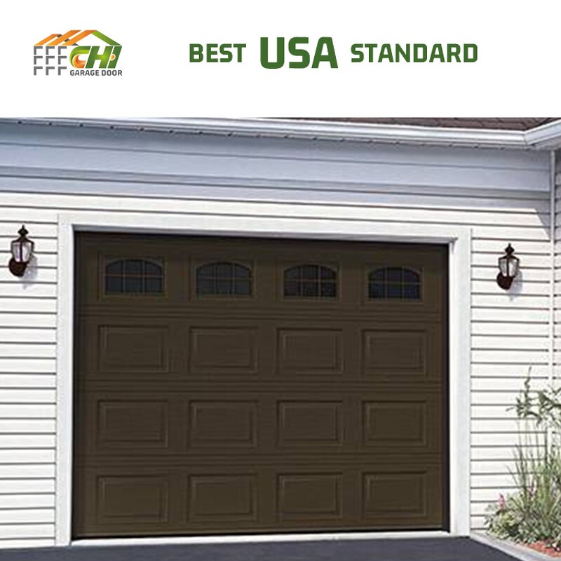 Sectional Garage Door Manufacturer - OEM/ODM Windproof 16x7