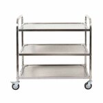 Vegetable Trolley Manufacturer - OEM/ODM Stainless Steel Three-story