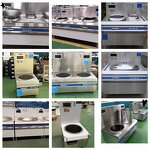 Induction Wok Cooker Manufacturer - OEM/ODM Double Concave Burner