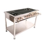 Gas Range Cooker Manufacturer - OEM/ODM 6 Burner Stainless Steel