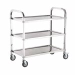 Vegetable Trolley Manufacturer - OEM/ODM Stainless Steel Three-story
