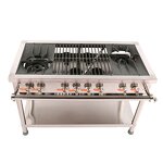Gas Range Cooker Manufacturer - OEM/ODM 6 Burner Stainless Steel