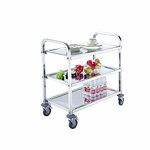 Vegetable Trolley Manufacturer - OEM/ODM Stainless Steel Three-story