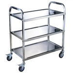 Food Trolley Cart Manufacturer - OEM/ODM Stainless Steel 1/2/3 Story