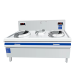 Induction Wok Cooker Manufacturer - OEM/ODM Double Concave Burner
