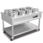 Food Warmer Trolley Manufacturer - OEM/ODM Stainless Steel Electric