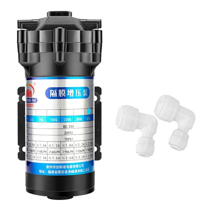Diaphragm Pump Manufacturer - Small 24V DC Mini Electric for RO Water
