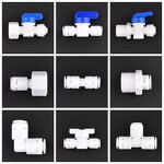 Water Purifier Accessories Manufacturer - 1/4" OD Aquarium Quick Fitting Coupling