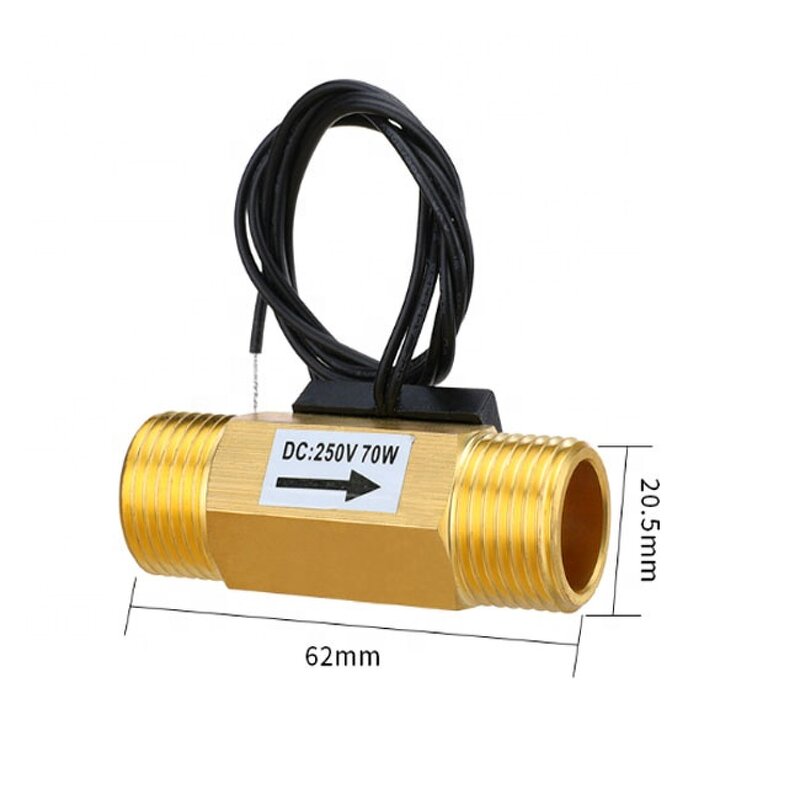 Liquid Flow Sensor Factory - Wholesale G1/2 Brass Magnetic for Water Media