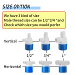 Floating Ball Valve Factory - China Supplier 3/4" ABS Plastic Quick Stop