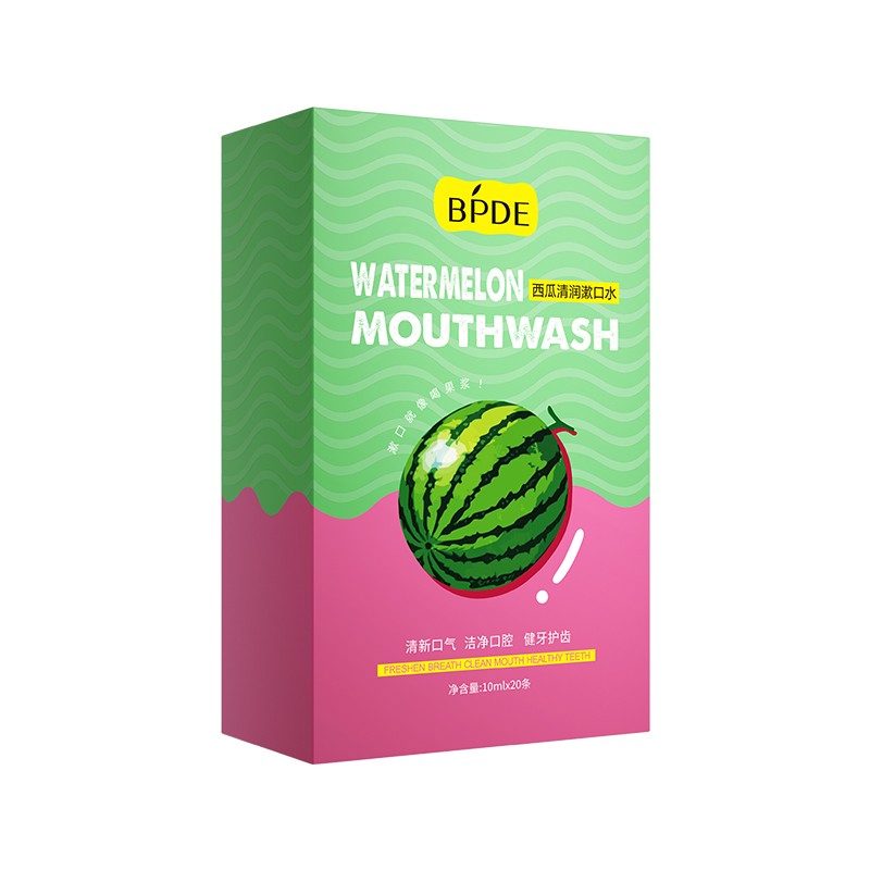 Mouthwash - OEM Peach Charcoal Mint