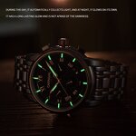 Tourbillon Watch Factory - Luxury Men's Green Dial Luminous Automatic