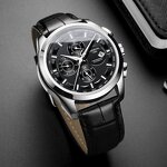 Mechanical Wristwatch Factory - Switzerland Luxury Fashion Leather Strap Waterproof