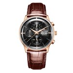 Men's Automatic Watch Factory - 2025 With Calendar Stainless Steel Mechanical